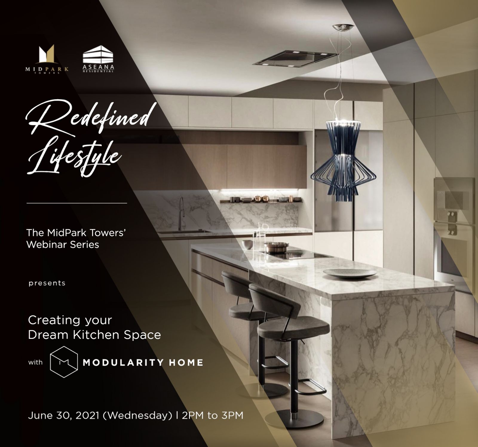 [WEBINAR] MidPark Towers Redefined Lifestyle Webinar: Creating Your Dream Kitchen Space