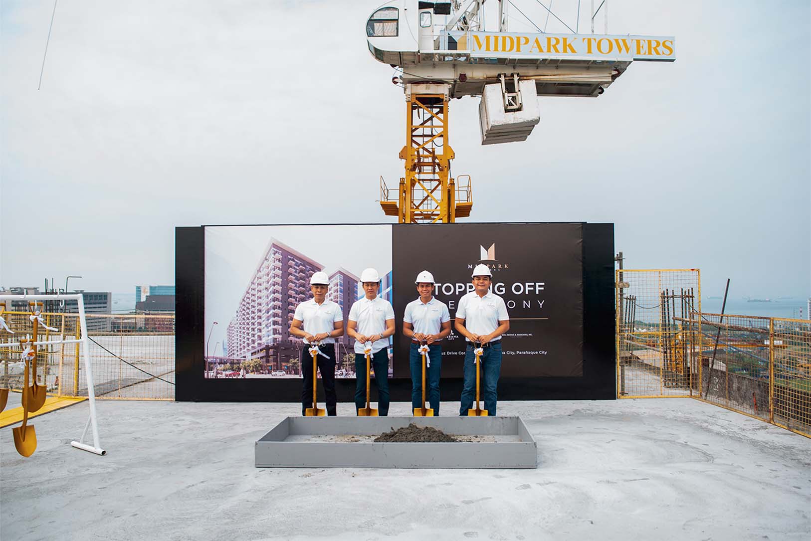 MidPark Towers Topping Off Ceremony